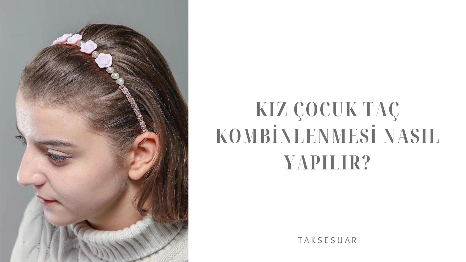kız çocuk taç