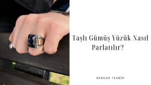 taşlı gümüş yüzük