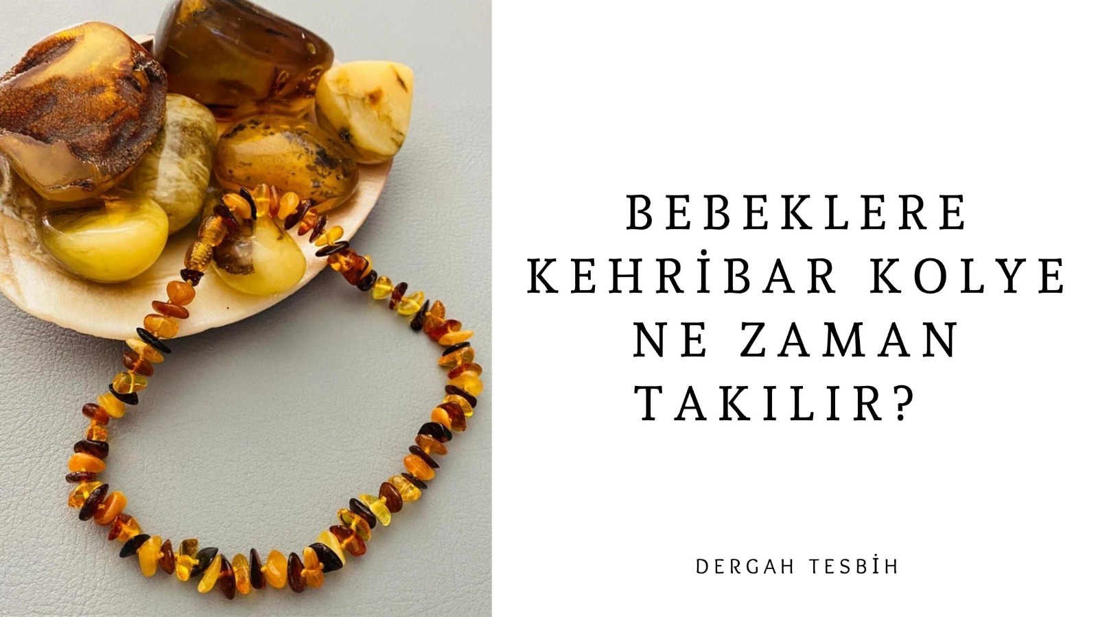 kehribar kolye
