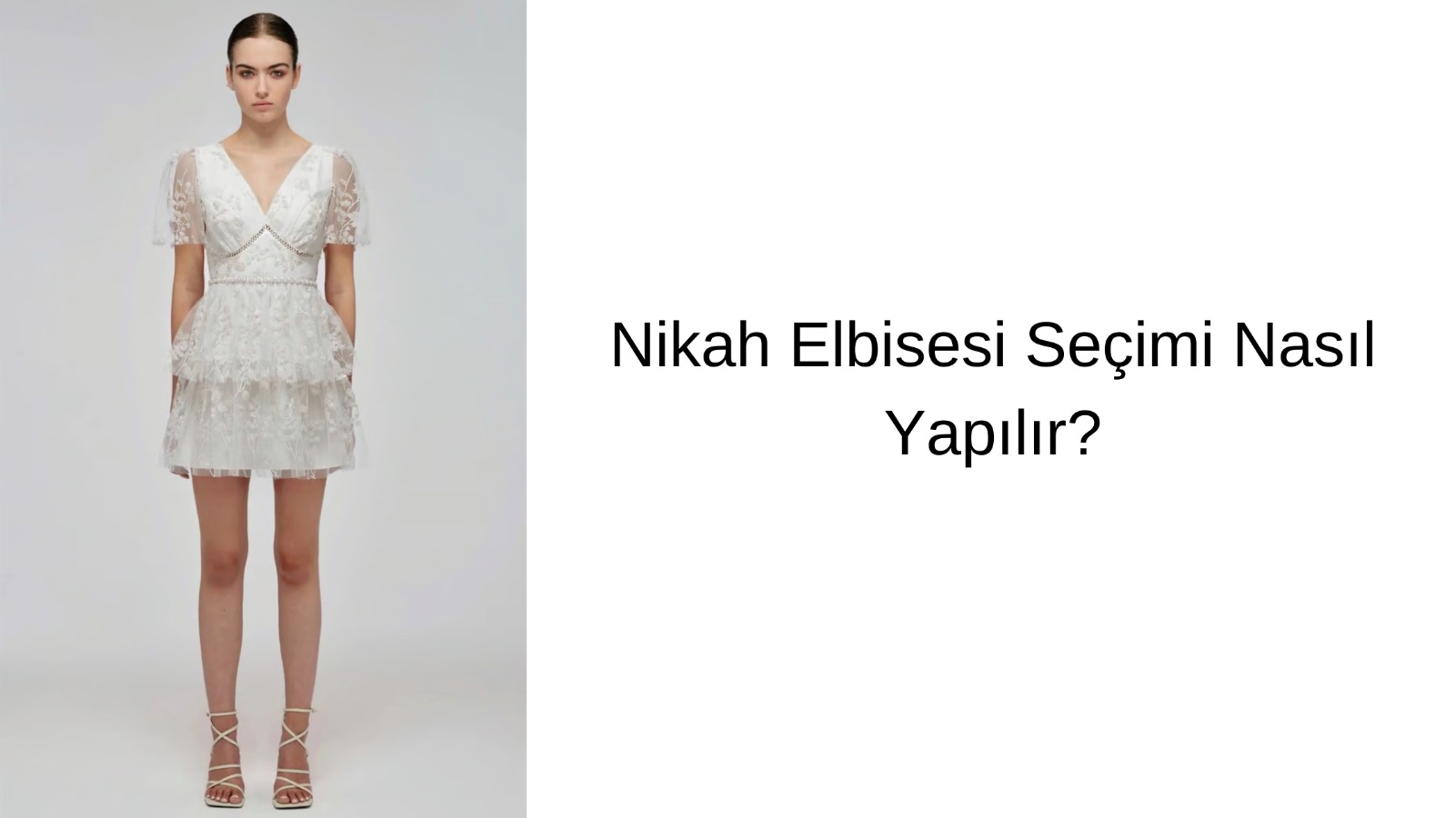 nikah elbisesi