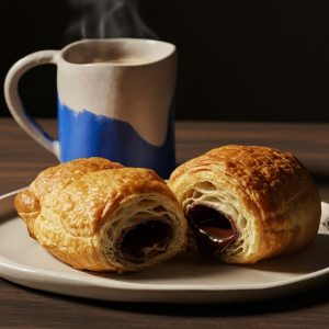 Çikolatalı Milföy Kruvasan Yapımı