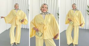 Sarı Tesettür Takım Kombini için İpuçları